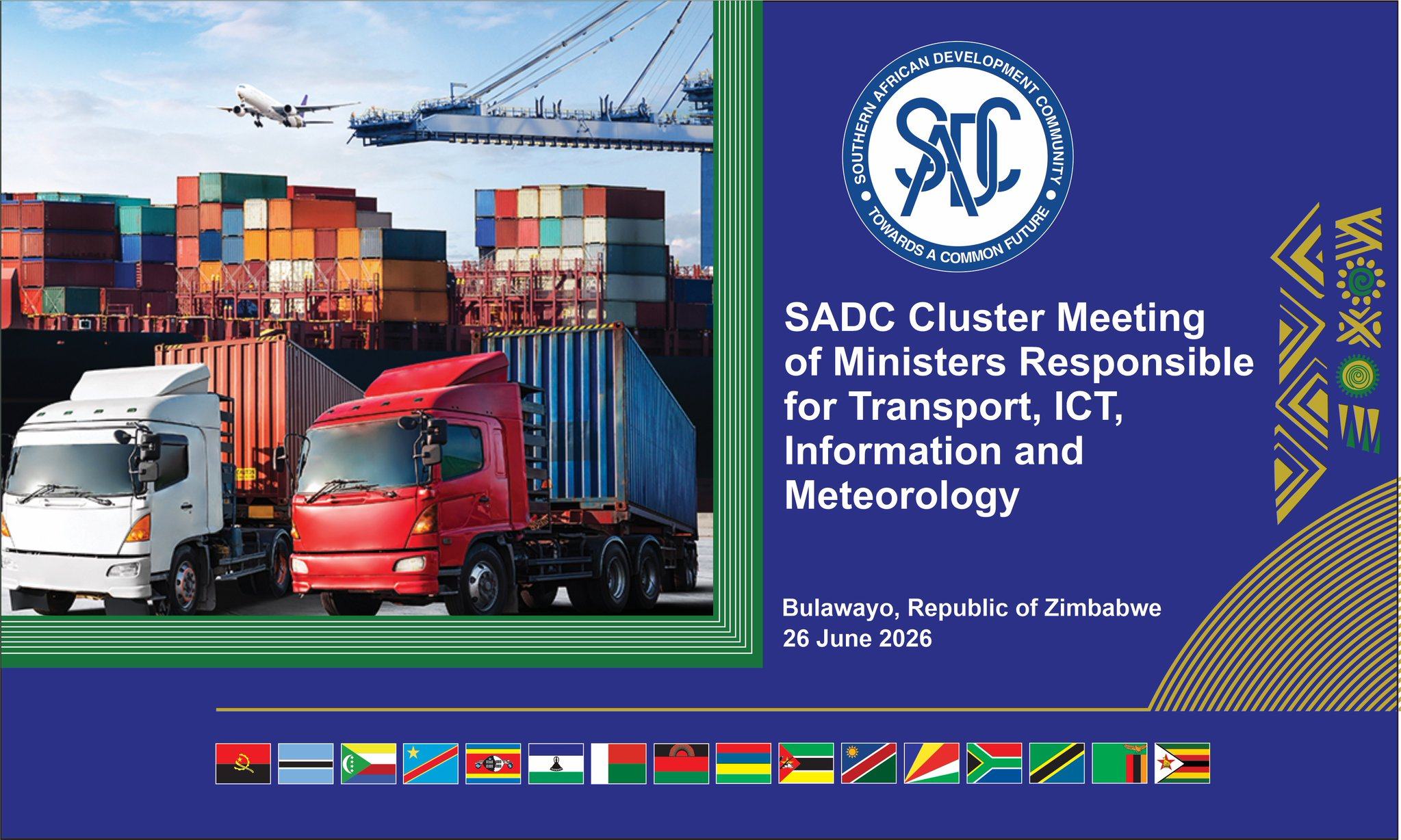 Bulawayo to Host SADC Ministerial Meeting on Climate-Resilient Infrastructure and Regional Integration