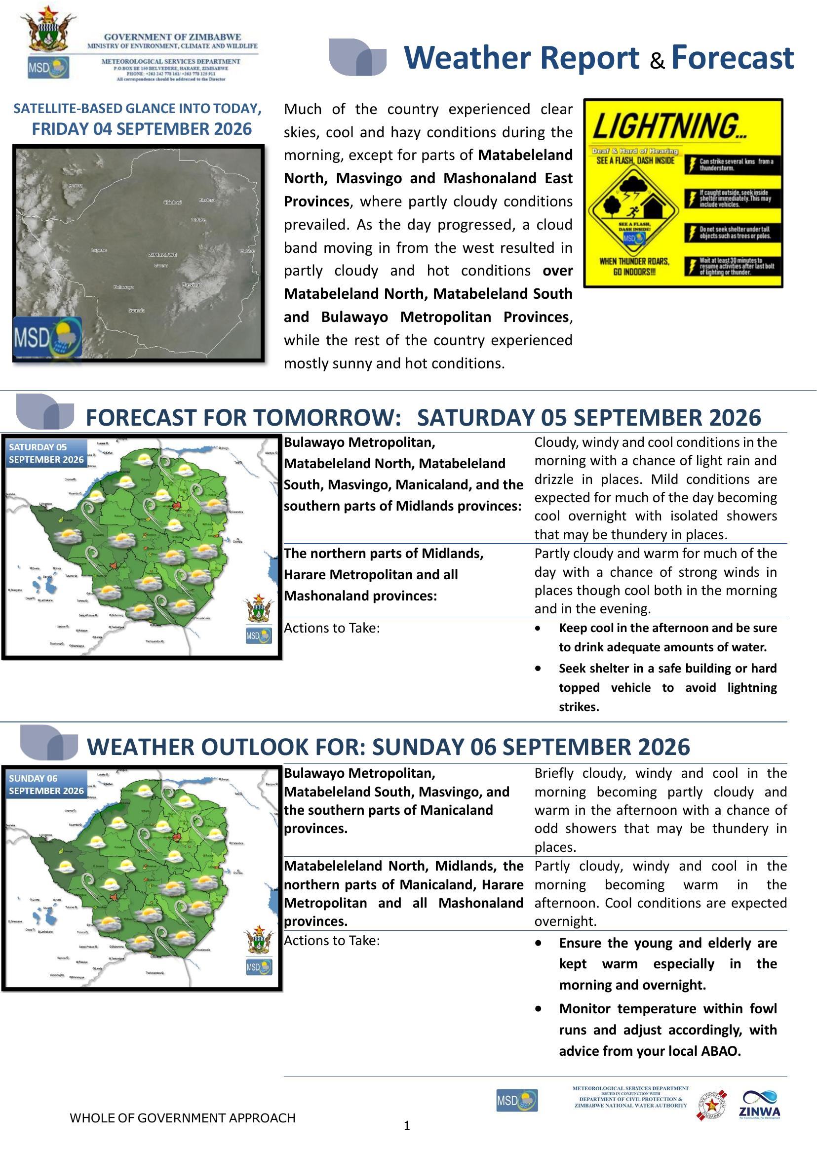 Daily Weather Forecast 04 September 2026 daily-weather-forecast-04-september-2026